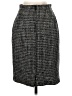 Ann Taylor 100% Silk Tweed Gray Silk Skirt Size 4 - photo 2