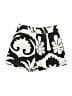 H&M 100% Linen Print Black Shorts Size S - photo 2