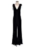 Cupcakes & Cashmere 100% Polyester Solid Black Jumpsuit Size XS - photo 1