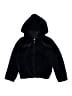 Old Navy 100% Polyester Solid Black Jacket Size 8 - photo 1