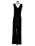 Cupcakes & Cashmere 100% Polyester Solid Black Jumpsuit Size XS - photo 2
