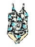 Miraclesuit Floral Ivory One Piece Swimsuit Size 12 - photo 1