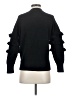 Line & Dot Black Pullover Sweater Size XS - photo 2