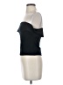Deletta Black Short Sleeve Top Size S - photo 5