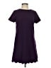 Mi ami Solid Purple Casual Dress Size S - photo 1