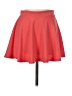Ambiance Apparel Solid Red Casual Skirt Size M - photo 1
