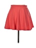 Ambiance Apparel Solid Red Casual Skirt Size M - photo 2