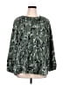 Alfani 100% Polyester Green 3/4 Sleeve Blouse Size XL - photo 1