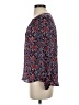 Joie 100% Silk Blue Long Sleeve Silk Top Size XS - photo 5