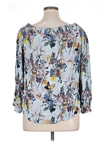 Karen Kane 3/4 Sleeve Blouse (view 2)