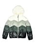 Cat & Jack 100% Polyester Color Block Green Snow Jacket Size M (kids) - photo 1