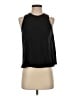Double Zero Black Sleeveless T-Shirt Size S - photo 1
