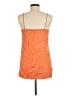 Motel 100% Viscose Orange Sleeveless Top Size M - photo 2