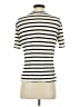 Massimo Dutti Ivory Short Sleeve Top Size S - photo 2