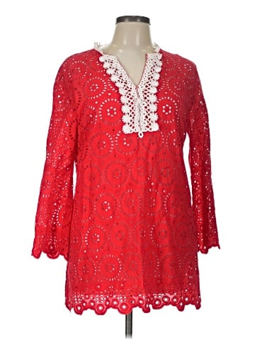Sara Campbell 3/4 Sleeve Blouse (view 1)
