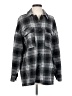 Motel 100% Polyester Plaid Black Coat Size S - photo 1