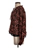 Karina Grimaldi Paisley Brown Long Sleeve Blouse Size S - photo 5