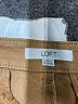 Ann Taylor LOFT Solid Tan Khaki Shorts Size 8 - photo 3