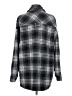 Motel 100% Polyester Plaid Black Coat Size S - photo 2