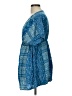 Nostalgia 100% Rayon Blue Kimono Size L - photo 5