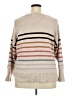Philosophy Republic Clothing Stripes Tan Pullover Sweater Size 3X - photo 2