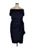 Xscape 100% Polyester Blue Cocktail Dress Size 18 - photo 1