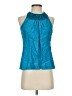 Ann Taylor Teal Sleeveless Blouse Size S (petite) - photo 1
