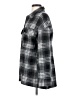 Motel 100% Polyester Plaid Black Coat Size S - photo 5
