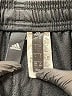 Adidas 100% Recycled Polyester Stripes Black Track Pants Size L - photo 7