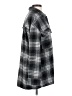 Motel 100% Polyester Plaid Black Coat Size S - photo 4