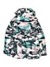 Columbia 100% Polyester Print Teal Snow Jacket Size 18 - 20 - photo 2