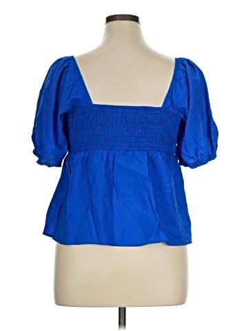 Nine West Short Sleeve Blouse (view 2)