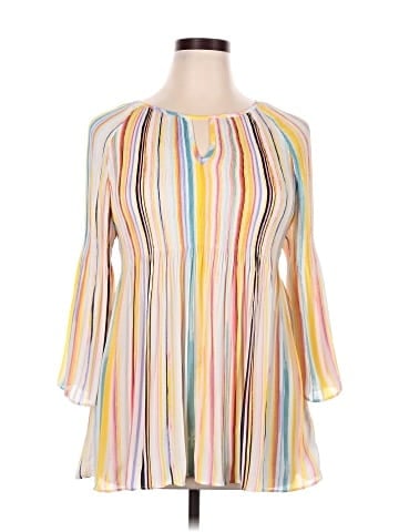 Spense 3/4 Sleeve Blouse (view 1)