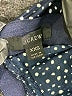 J.Crew 100% Polyester Polka Dots Blue Casual Skirt Size XXS - photo 3
