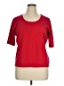 L.L.Bean 100% Supima Cotton Red Short Sleeve Top Size XL - photo 1