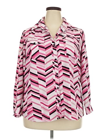 Notations Long Sleeve Blouse (view 1)