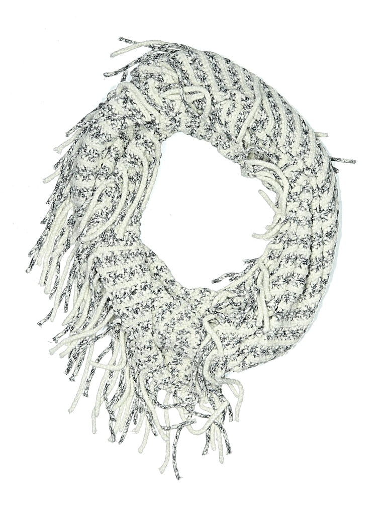 Pre-owned Assorted Brands Scarf In Ivory