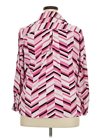 Notations Long Sleeve Blouse (view 2)