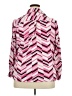 Notations Chevron-herringbone Pink Long Sleeve Blouse Size 2X - photo 2
