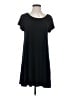 Mossimo Supply Co. Solid Black Casual Dress Size S - photo 1