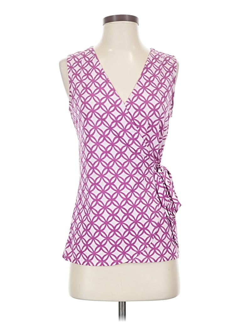 Pre-owned 41hawthorn Sleeveless Blouse In Pink