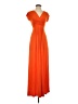 IMAN Orange Casual Dress Size XS - photo 1