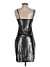 New Look Metallic Silver Cocktail Dress Size UK 10 / US 6 - photo 2