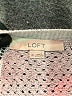 Ann Taylor LOFT Tweed Silver Pullover Sweater Size XS - photo 7
