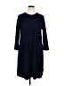 J. McLaughlin Solid Blue Casual Dress Size XL - photo 1