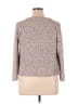Lou & Grey for LOFT Tweed Gray Tan Pullover Sweater Size L - photo 2