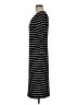 Apt. 9 Stripes Black Casual Dress Size M - photo 5