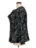 East5th Polka Dots Black Long Sleeve Blouse Size 2X - photo 5