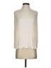 Vince. 100% Polyester Ivory Sleeveless Blouse Size XS - photo 1