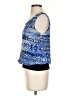 BCX 100% Polyester Blue Sleeveless Blouse Size S - photo 5